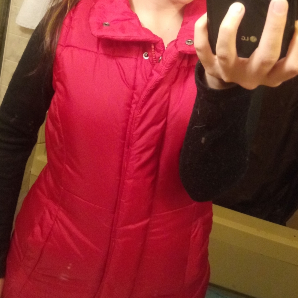 New York & Company xsmall red vest NWT